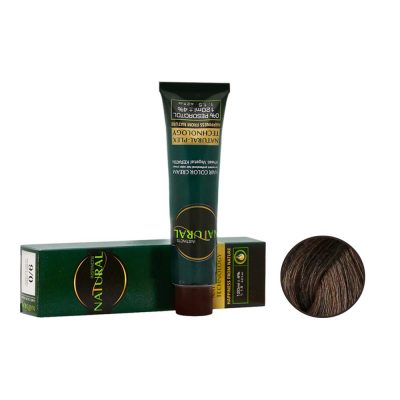 رنگ مو نچرال شماره 1-6 حجم 120 میل رنگ بلوند خاکستری تیره