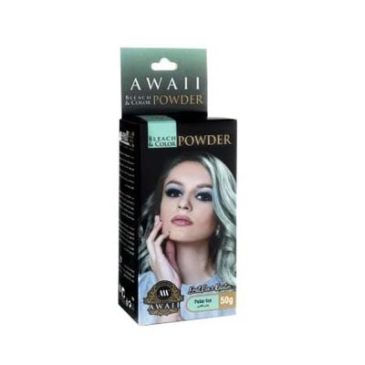 رنگ مو پودری آوایی رنگ یخی قطبی جعبه 50 گرمی