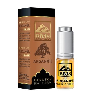 روغن پوست و مو بی ام اس مدل Argan oil حجم 10 میل