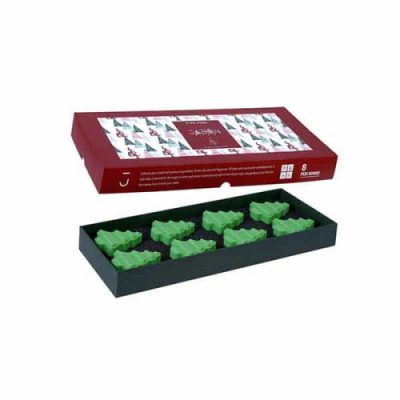 کوکتل پدیکور ژبن پلاس مدل Christmas tree بسته 8 عددی